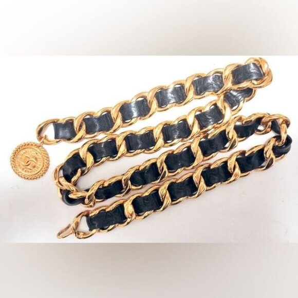 Chanel Jumbo Chain Belt Runway Medallion Necklace - Picture 7 of 11